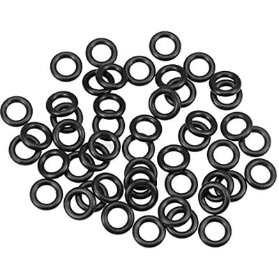 Othmro 50 peças junta tórica de borracha, arruelas de nitrilo de borracha, OD 8 mm ID 5 mm largura 1,5 mm, arruelas de borracha sortidas para torneiras de cozinha e canalização reparação rápida automática Othmro 50 peças junta tórica de borracha, arruelas de nitrilo de borracha, OD 8 mm ID 5 mm largura 1,5 mm, arruelas de borracha sortidas para torneiras de cozinha e canalização reparação rápida automática