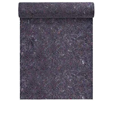 Werku , Feltro cobertura, protetor de superfícies, comprimento 10 m, largura 1 m, 200 g/m², impermeável, reutilizável, absorvente, antiderrapante Werku , Feltro cobertura, protetor de superfícies, comprimento 10 m, largura 1 m, 200 g/m², impermeável, reutilizável, absorvente, antiderrapante