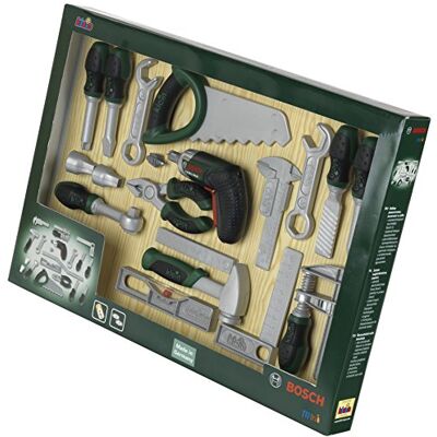 Theo Klein Bosch Set de ferramentas com Ixolino Theo Klein Bosch Set de ferramentas com Ixolino