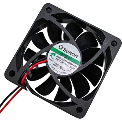 Sunon ventoinha 12 V DC 0,27 W 60 x 60 x 15 mm 21,6 m³/h 2200U/Min 21,6 m³/h HA60151V41000UA99 Sunon ventoinha 12 V DC 0,27 W 60 x 60 x 15 mm 21,6 m³/h 2200U/Min 21,6 m³/h HA60151V41000UA99