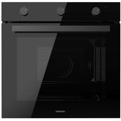 Cecotec Forno Integrado Multifunção 70L Bolero Hexa M236000 Glass Black Time. 2800W, 6 Funções, Temporizador, Base XXL de Vapor, Assistência de Vapor, Limpeza Fácil com Vapor, Ventoinha de Cecotec Forno Integrado Multifunção 70L Bolero Hexa M236000 Glass Black Time. 2800W, 6 Funções, Temporizador, Base XXL de Vapor, Assistência de Vapor, Limpeza Fácil com Vapor, Ventoinha de