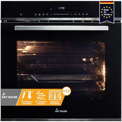 KKT KOLBE Forno elétrico embutido, 60 cm, elétrico, 72 l, 2,9 kW Catálise, função pizza, grelha, ar circulante, ar quente, EB8017ED KKT KOLBE Forno elétrico embutido, 60 cm, elétrico, 72 l, 2,9 kW Catálise, função pizza, grelha, ar circulante, ar quente, EB8017ED