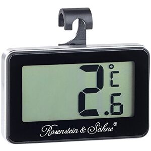 Rosenstein & Söhne Termómetro congelador: Termómetro digital para congelador e frigorífico (termómetro congelador, termómetro digital, ecrã de temperatura) Rosenstein & Söhne Termómetro congelador: Termómetro digital para congelador e frigorífico (termómetro congelador, termómetro digital, ecrã de temperatura)
