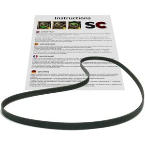 SC Solocorreas Correia de máquina de lavar compatível (5PJE 1252 / EPJ 1252 / PJE 1252 / 6PJE 1252 / EL 1252 J5 / 1252 J MAEL / 1252 PJE/PJ 1252 / 5PJE 1252) SC Solocorreas Correia de máquina de lavar compatível (5PJE 1252 / EPJ 1252 / PJE 1252 / 6PJE 1252 / EL 1252 J5 / 1252 J MAEL / 1252 PJE/PJ 1252 / 5PJE 1252)