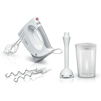BOSCH MFQ3540 - Cinza, Branco - Mixer de mão BOSCH MFQ3540 - Cinza, Branco - Mixer de mão