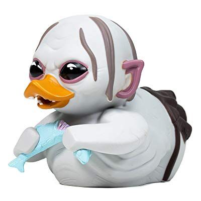 TUBBZ Caixa edição: Lord of The Rings Gollum Figura colecionável de pato de borracha disfarçado TUBBZ Caixa edição: Lord of The Rings Gollum Figura colecionável de pato de borracha disfarçado