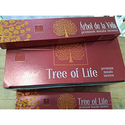 Qaromas Balaji Agarbathi Árvore da Vida Tree of Life 12 x 15 g Qaromas Balaji Agarbathi Árvore da Vida Tree of Life 12 x 15 g