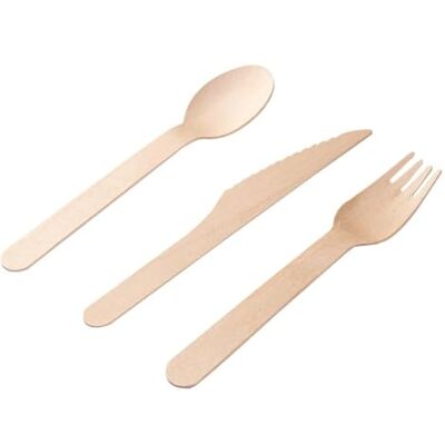 PIQIUQIU Coberturs de mdeir de 150 peçs (50 x grfo de cd grfo, colher, fc) PIQIUQIU Coberturs de mdeir de 150 peçs (50 x grfo de cd grfo, colher, fc)
