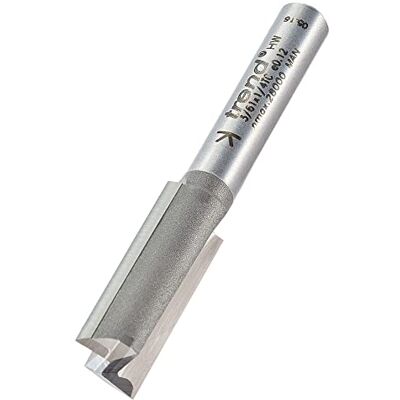 Trend 3/61 x 1/4TC cortador de duas flauta 10 mm de diâmetro 1 prata Para enrutado limpio en madera, 2 flautas, carburo tungsteno, vástago 1/4, 10x25mm (3/61X1/4TC) Trend 3/61 x 1/4TC cortador de duas flauta 10 mm de diâmetro 1 prata Para enrutado limpio en madera, 2 flautas, carburo tungsteno, vástago 1/4, 10x25mm (3/61X1/4TC)