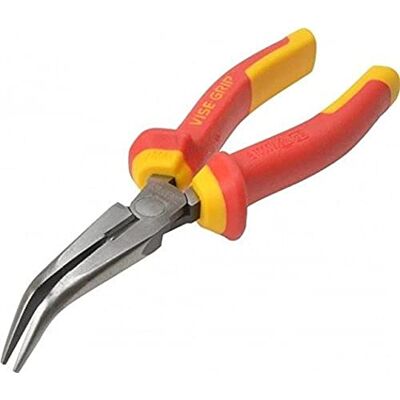 IRWIN Alicate de boca curva VDE de 8 polegadas/200 mm IRWIN Alicate de boca curva VDE de 8 polegadas/200 mm