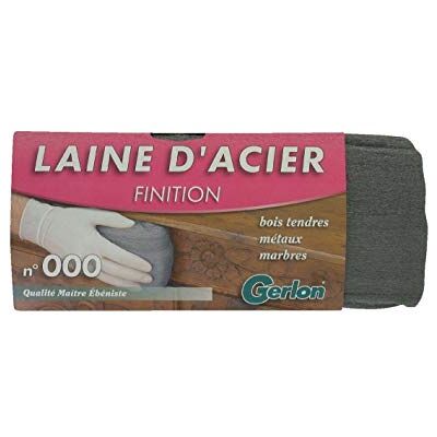 Gerlon Lã de aço nº 000, estojo de 200 g Gerlon Lã de aço nº 000, estojo de 200 g