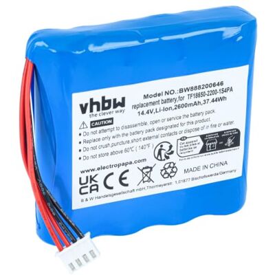 vhbw Bateria compatível com Marshall Kilburn colunas Caixas acústicas (2600 mAh, 14,4 V, Li-Ion) vhbw Bateria compatível com Marshall Kilburn colunas Caixas acústicas (2600 mAh, 14,4 V, Li-Ion)