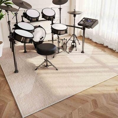 JaevKwzy Tapete de bateria, tapete de tambor tapetes antiderrapantes, tapetes acústicos, tapetes para baterias tambor percussão bateria acústica tambor eletrónico, tapetes 230 x 200 cm JaevKwzy Tapete de bateria, tapete de tambor tapetes antiderrapantes, tapetes acústicos, tapetes para baterias tambor percussão bateria acústica tambor eletrónico, tapetes 230 x 200 cm