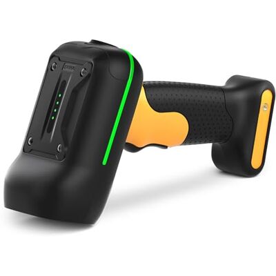 Inateck Scanner de código de barras industrial Bluetooth, scanner de código 1D 2D QR sem fios com IP67 à prova de água e pó, Handscanner com aplicação e SDK, BCST-75 Inateck Scanner de código de barras industrial Bluetooth, scanner de código 1D 2D QR sem fios com IP67 à prova de água e pó, Handscanner com aplicação e SDK, BCST-75