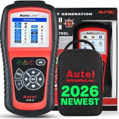 Autel Autolink AL519 OBD2 diagnósticos carro OBD2 scanner leitor de código de erro do motor com modelo melhorado 6, versão avançada de AL319 Autel Autolink AL519 OBD2 diagnósticos carro OBD2 scanner leitor de código de erro do motor com modelo melhorado 6, versão avançada de AL319
