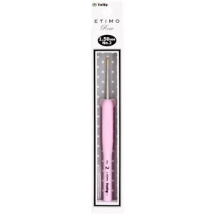 Agulha de crochê em aço Tulip 2 1.50mm - Pegador ergonômico Softgrip Agulha de crochê em aço Tulip 2 1.50mm - Pegador ergonômico Softgrip
