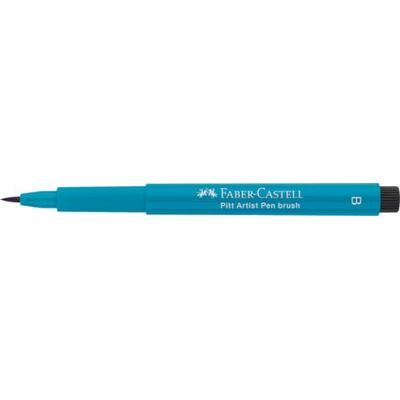 Faber-Castell Pitt Artists Pen Cobalt Turquoise Brush Nib Faber-Castell Pitt Artists Pen Cobalt Turquoise Brush Nib