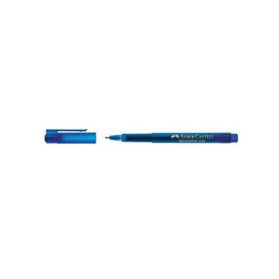 Faber-Castell Canetas de feltro (ponta larga, 6 unidades), azul Faber-Castell Canetas de feltro (ponta larga, 6 unidades), azul