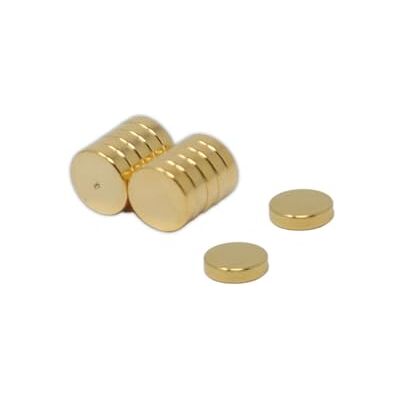 FIRST4MAGNETS Terapia banhada a ouro para terapia magnética e alívio da dor buraco na face norte 6 mm de diâmetro x 1,5 mm de espessura 0,44 kg 10 embalagem FIRST4MAGNETS Terapia banhada a ouro para terapia magnética e alívio da dor buraco na face norte 6 mm de diâmetro x 1,5 mm de espessura 0,44 kg 10 embalagem