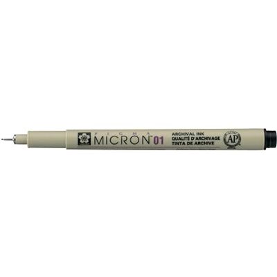 SAKURA Pigma Micron 01 Fineliner 0,25 mm preto Archival Waterproof permanente Ink Pen SAKURA Pigma Micron 01 Fineliner 0,25 mm preto Archival Waterproof permanente Ink Pen