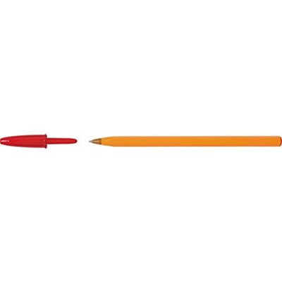BIC Orange Original Fine canetas de ponta fina (0,8 mm) Vermelho, Caixa de 20 canetas BIC Orange Original Fine canetas de ponta fina (0,8 mm) Vermelho, Caixa de 20 canetas