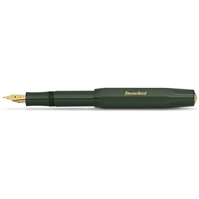Kaweco Sport Caneta de Tinta Permanente, Verde, Extra Fino Kaweco Sport Caneta de Tinta Permanente, Verde, Extra Fino