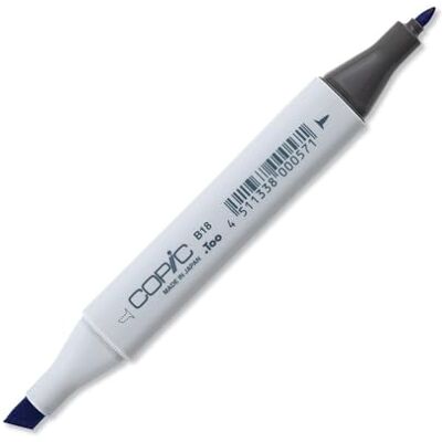 Marcador Copic Lapis Lazuli – Pontas finas & largas - Marcador Marcador Copic Lapis Lazuli – Pontas finas & largas - Marcador