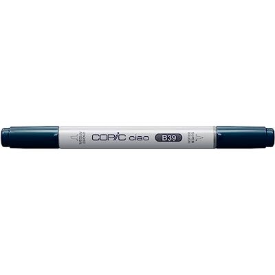 Copic Ciao Marcador Gráfico de Ponta Dupla, Azul (Azul da Prússia), 1,4 ml Copic Ciao Marcador Gráfico de Ponta Dupla, Azul (Azul da Prússia), 1,4 ml