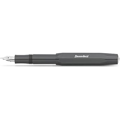 Kaweco Skyline Sport Pena estilogr?fica, cor cinza, espessura B Kaweco Skyline Sport Pena estilogr?fica, cor cinza, espessura B