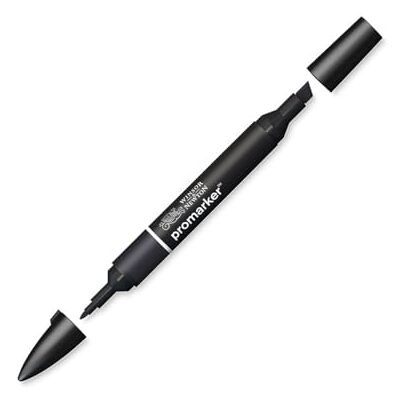 Winsor & Newton Marcador ProMarker, Preto (Xb), Negro Winsor & Newton Marcador ProMarker, Preto (Xb), Negro