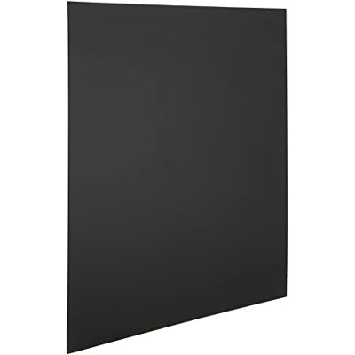 SECURIT Conjunto de 6 quadros de parede sem moldura, para marcador de giz líquido, ardósias de posicionamento personalizável, 1 quadro = 40 x 40 cm, preto SECURIT Conjunto de 6 quadros de parede sem moldura, para marcador de giz líquido, ardósias de posicionamento personalizável, 1 quadro = 40 x 40 cm, preto