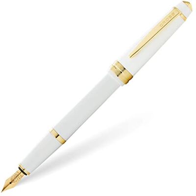 Cross Bailey Light Caneta de Tinta, Branco Cross Bailey Light Caneta de Tinta, Branco