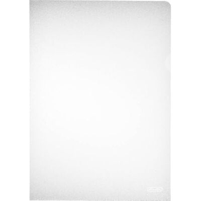 herlitz Sichthülle Pacote de 100 porta-folhas de plástico A4 herlitz Sichthülle Pacote de 100 porta-folhas de plástico A4