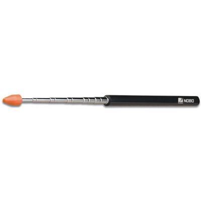 Nobo Ponteiro telescópico gigante, extensível até 1260 cm, preto/prata com topo laranja Nobo Ponteiro telescópico gigante, extensível até 1260 cm, preto/prata com topo laranja