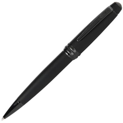 Cross Bailey caneta preta mate com citação PVD preto polido Cross Bailey caneta preta mate com citação PVD preto polido