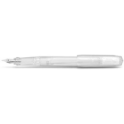 Kaweco PERKEO Caneta de tinta permanente I cartucho transparente, para principiantes, cabo ergonómico, 16 cm, largura da ponta: M Kaweco PERKEO Caneta de tinta permanente I cartucho transparente, para principiantes, cabo ergonómico, 16 cm, largura da ponta: M