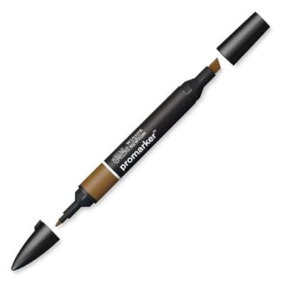 Winsor & Newton Marcador ProMarker, Burnt Sienna (O324), castanho Winsor & Newton Marcador ProMarker, Burnt Sienna (O324), castanho