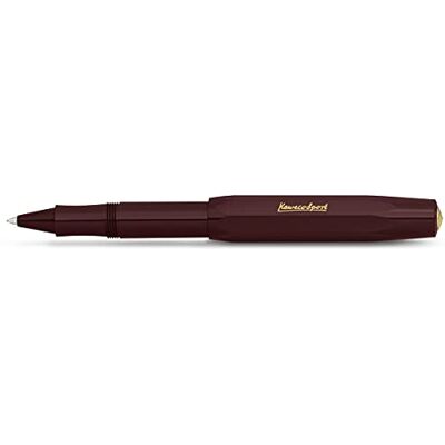 Kaweco Classic Sport Caneta gel esferográfica com ponta redonda de 0,7 mm para canhotos e destros, design clássico com bola de cerâmica e rodízio de gel de 13,5 cm Kaweco Classic Sport Caneta gel esferográfica com ponta redonda de 0,7 mm para canhotos e destros, design clássico com bola de cerâmica e rodízio de gel de 13,5 cm