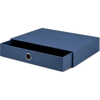 Rössler S.O.H.O Caixa de gaveta, azul (azul escuro), DIN A4, 1 compartimento, 1 unidade Rössler S.O.H.O Caixa de gaveta, azul (azul escuro), DIN A4, 1 compartimento, 1 unidade