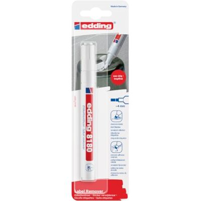 Edding E-8180 Blister 1 marcador para remover etiquetas ponta de zinco 4 mm Edding E-8180 Blister 1 marcador para remover etiquetas ponta de zinco 4 mm