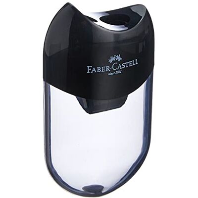 Faber-Castell Caixa de apontador duplo, cor: preto Faber-Castell Caixa de apontador duplo, cor: preto