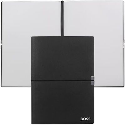 Boss Caderno A5 Elegance Storyline preto liso Boss Caderno A5 Elegance Storyline preto liso