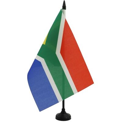 AZ FLAG Bandeira de mesa da África do Sul 21 x 14 cm bandeira de escritório sul-africana 14 x 21 cm AZ FLAG Bandeira de mesa da África do Sul 21 x 14 cm bandeira de escritório sul-africana 14 x 21 cm