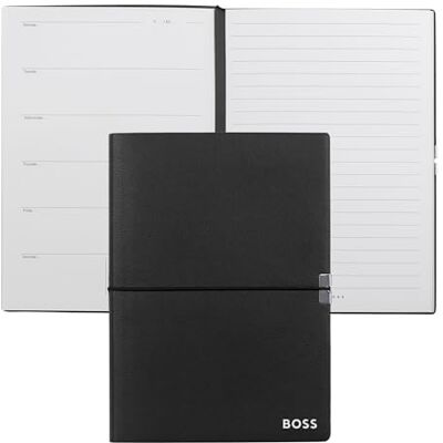 Boss Caderno A5 Elegance Storyline preto agenda Boss Caderno A5 Elegance Storyline preto agenda