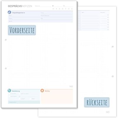 Häfft ® bloco de notas A4, 50 folhas bloco para notas telefónicas, chamadas e muito mais Häfft ® bloco de notas A4, 50 folhas bloco para notas telefónicas, chamadas e muito mais