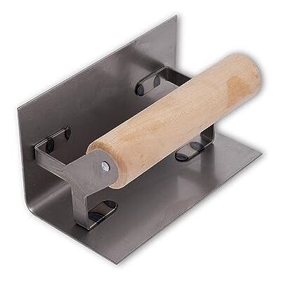 Marshalltown Plana de canto interior de com raio quadrado, de aço, para estucadores e revogadores dimensões: 127 x 64 mm Marshalltown Plana de canto interior de com raio quadrado, de aço, para estucadores e revogadores dimensões: 127 x 64 mm