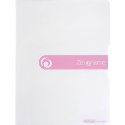 herlitz Porta-folhas com páginas transparentes (A4, 20 páginas), cor branca herlitz Porta-folhas com páginas transparentes (A4, 20 páginas), cor branca