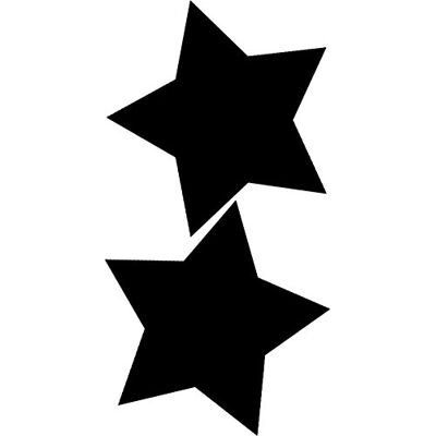 SECURIT Ardósia de parede em forma de estrelas 1 marcador de giz líquido branco incluído, 18 x 15 SECURIT Ardósia de parede em forma de estrelas 1 marcador de giz líquido branco incluído, 18 x 15