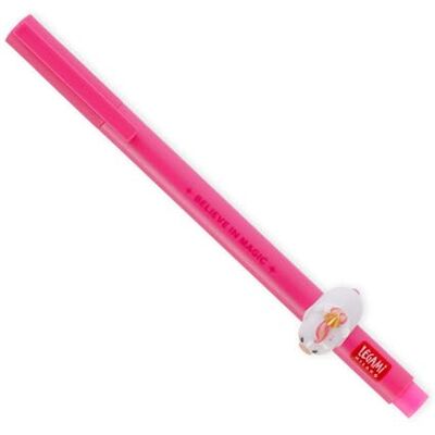 Legami Caneta de gel decorativa para animais Lovely Friends, tema Unicorn, sem rolo, tinta rosa, animal removível e recombinável, ponta de 0,5 mm Legami Caneta de gel decorativa para animais Lovely Friends, tema Unicorn, sem rolo, tinta rosa, animal removível e recombinável, ponta de 0,5 mm