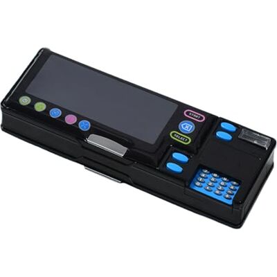ALQFHFY Estojo portátil para estudantes com calculadora, estojo escolar de 2 compartimentos estojos carteira escolares, material escolar suporte para todo olho Aesthetic Pencil Case olhos bonito regresso ao ALQFHFY Estojo portátil para estudantes com calculadora, estojo escolar de 2 compartimentos estojos carteira escolares, material escolar suporte para todo olho Aesthetic Pencil Case olhos bonito regresso ao